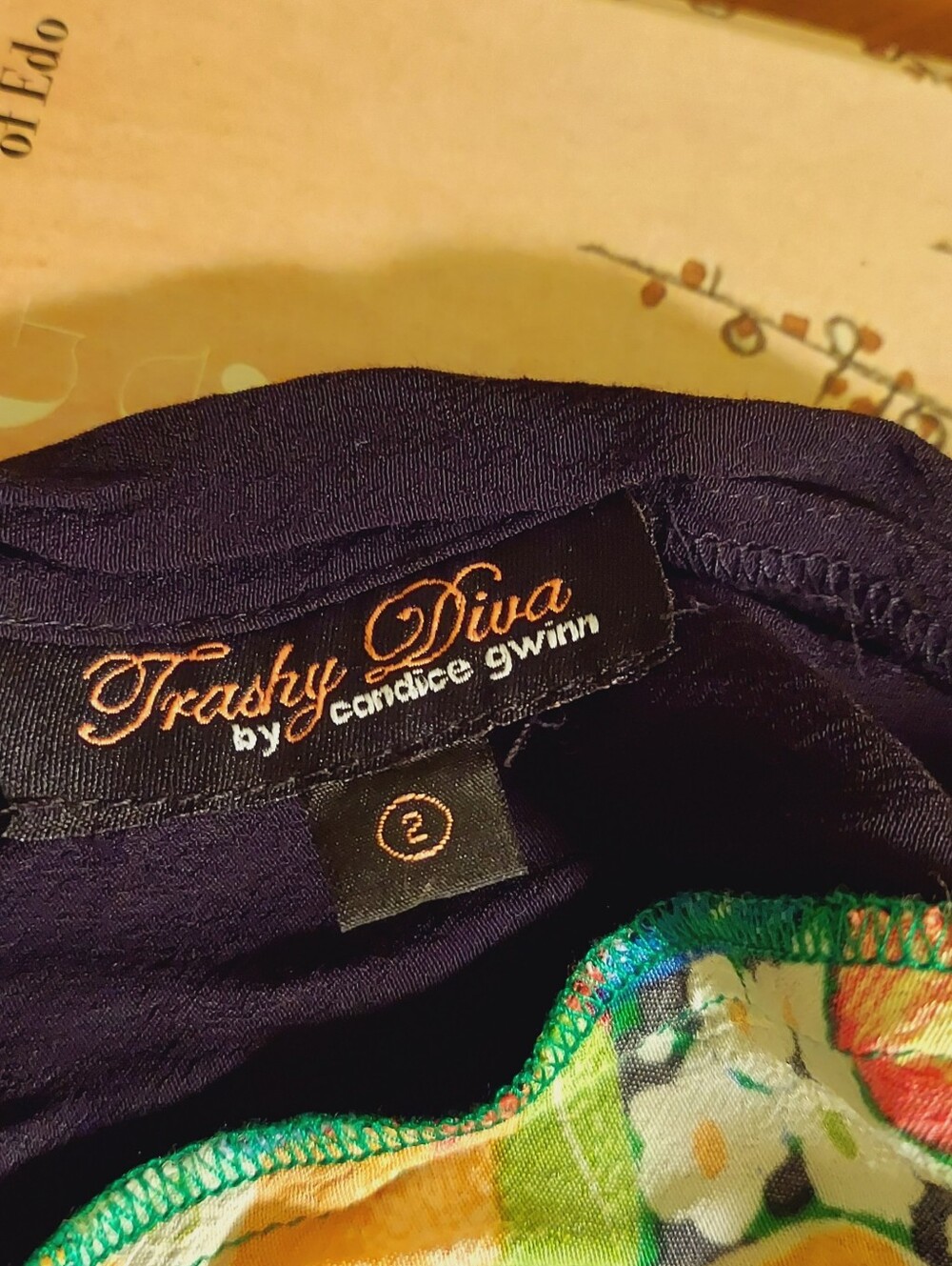 Trashy Diva Green Kimono Obi - Picture 10 of 10